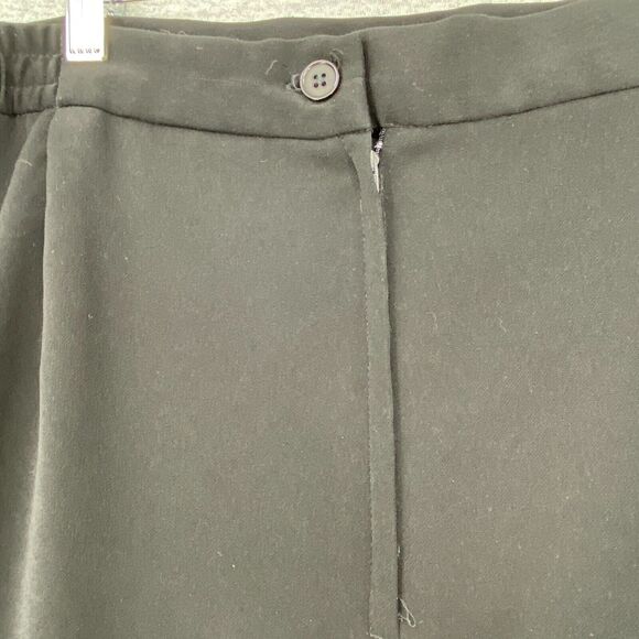 Stella Louise For KB Skirt Womens 16-18 Black Pink Flowers Beaded A Line Split - Picture 6 of 11